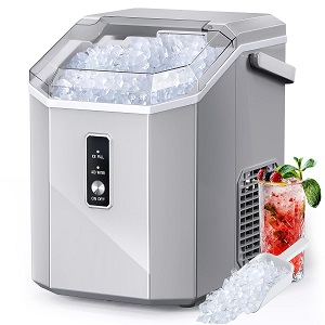 FREE VILLAGE Portable Countertop Ice Maker for Home Kitchen
